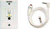 SF530ES Call Station with 1/4" jack & SF301A Call Cord with 1/4" plug - Tek-CARE500 Wireless Nurse Call / Emergency Call System