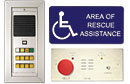 Tek-SAFE Area of Rescue Assistance (Area of Refuge) System