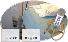 Tek-CARE400 offers two styles of patient station