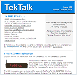 TekTalk newsletter