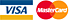 we accept Visa & MasterCard
