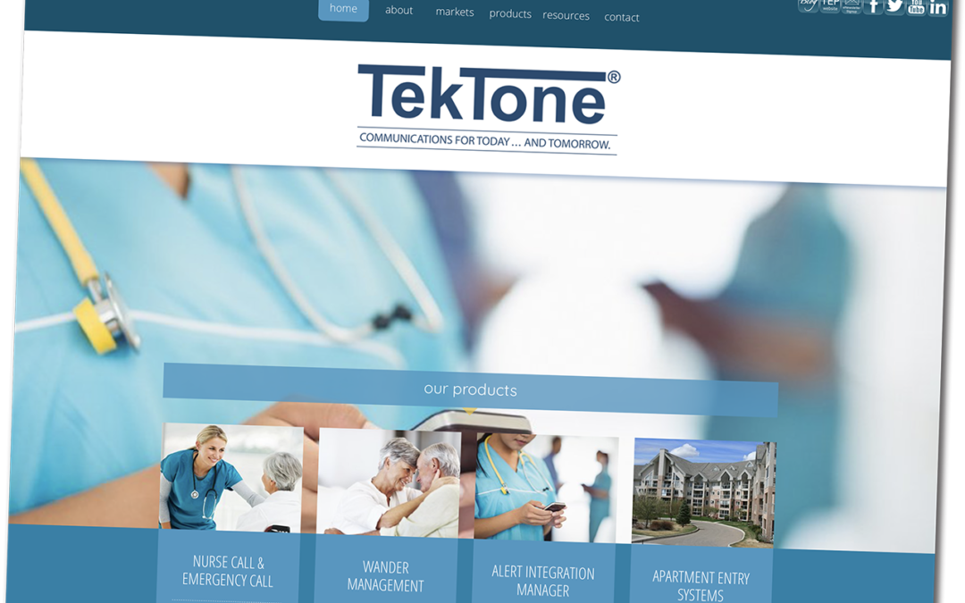 TekTone launches new website