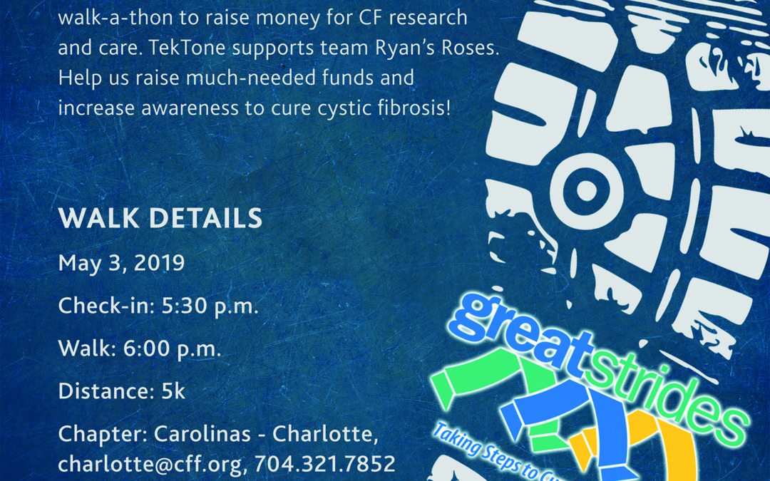 Join Us in Supporting the Cystic Fibrosis Foundation