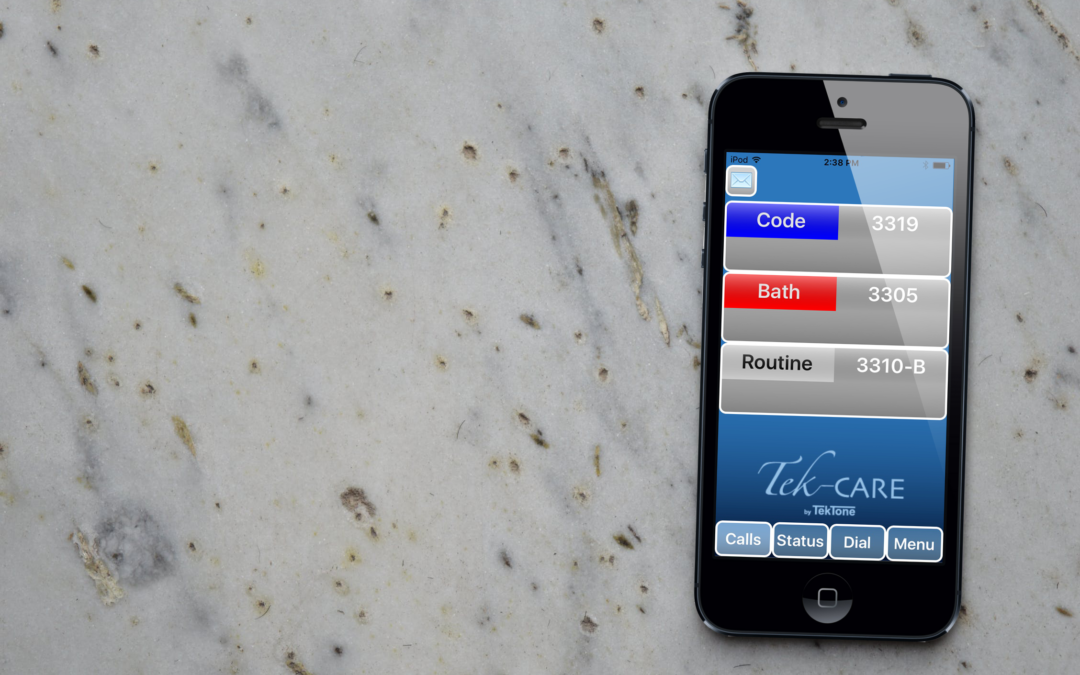 Tek-CARE® Staff App Now features 2-Way Voice