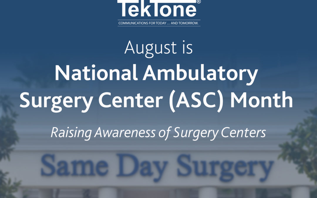 Celebrating ASCs in August