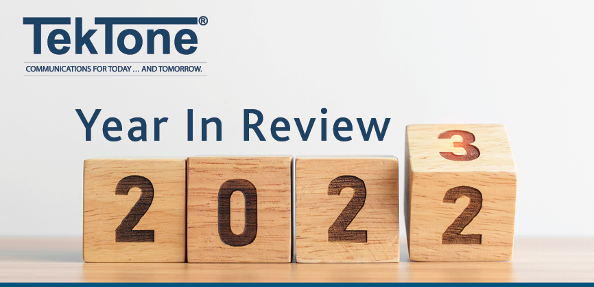 TekTone Year In Review 2022